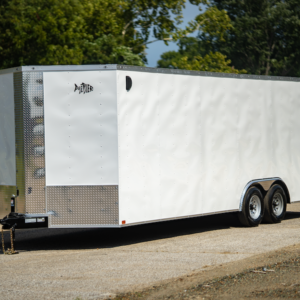 Image of the Trailers by Premier 8.5x24 Enclosed Trailer with Tandem Axles.