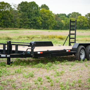 Image of the Trailers by Premier 7x20 Heavy Duty Equipment Hauler Utility Trailer.