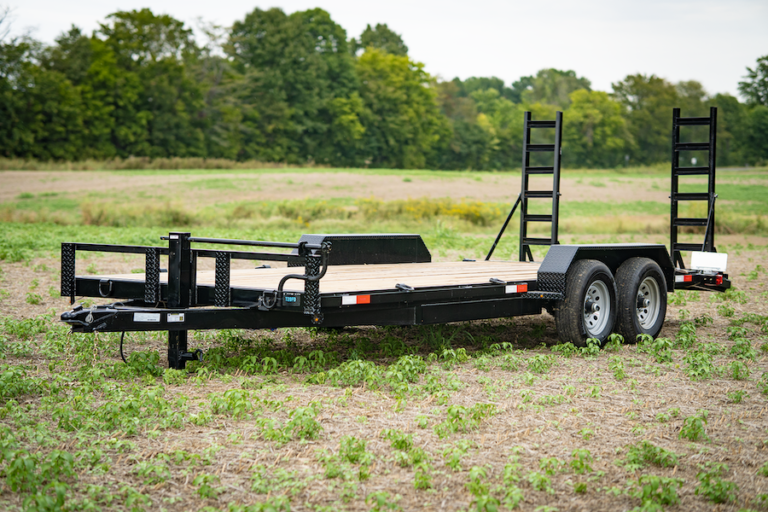 Image of the Trailers by Premier 7x20 Heavy Duty Equipment Hauler Utility Trailer.